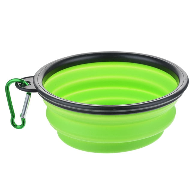 Foldable Silicone Travel Pet Bowl