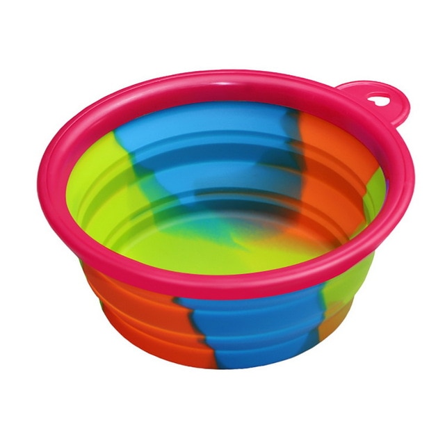 Foldable Silicone Travel Pet Bowl