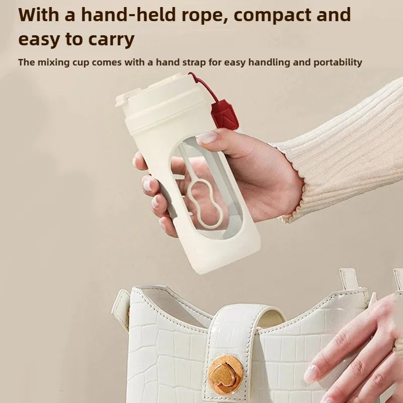 2026New Electric Protein Shaker Bottle Portable Rechargeable Blender Cup Automatic Self Stirring Mug 450ml Mixing Cups for Fitne