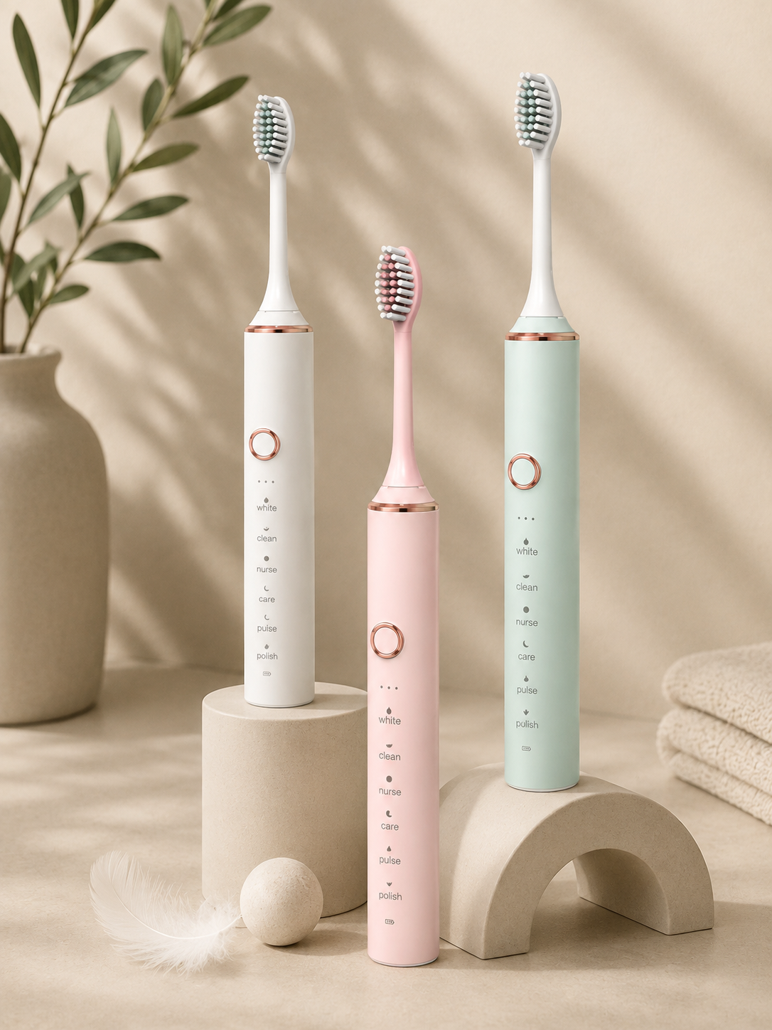 Electric Toothbrush with Multiple Modes