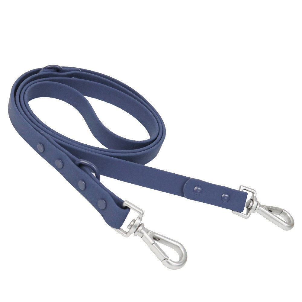 Waterproof PVC Dog Harness & Leash Set – Adjustable Anti-Bite Harness for Small & Medium Dogs