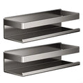 Strong Refrigerator Organizers Rust Resistant Carbon Steel None drill Space Saving Kitchen Fridge Shelf Enduring M4YD