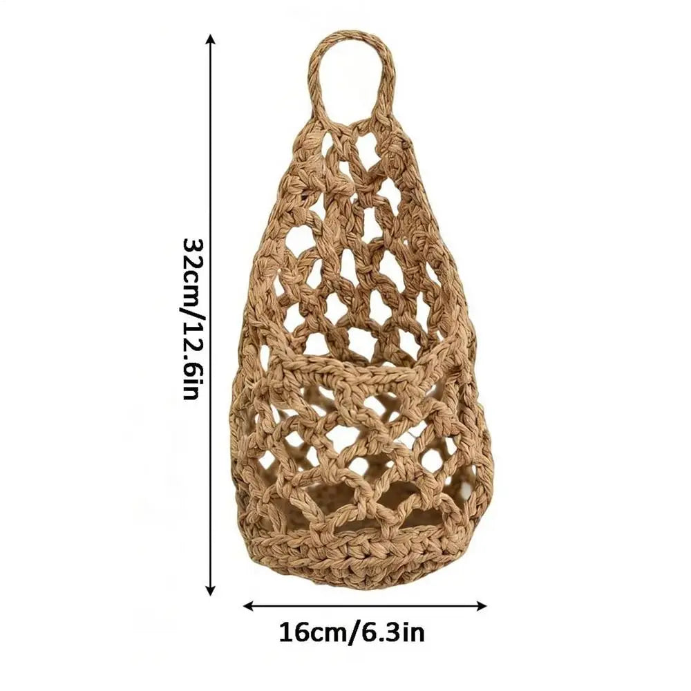 Plant Hanger Indoor Space Saving Storage Home Decor Boho Plant Hanger Flower Pot Holder for Bedroom Living Room Kitchen Door