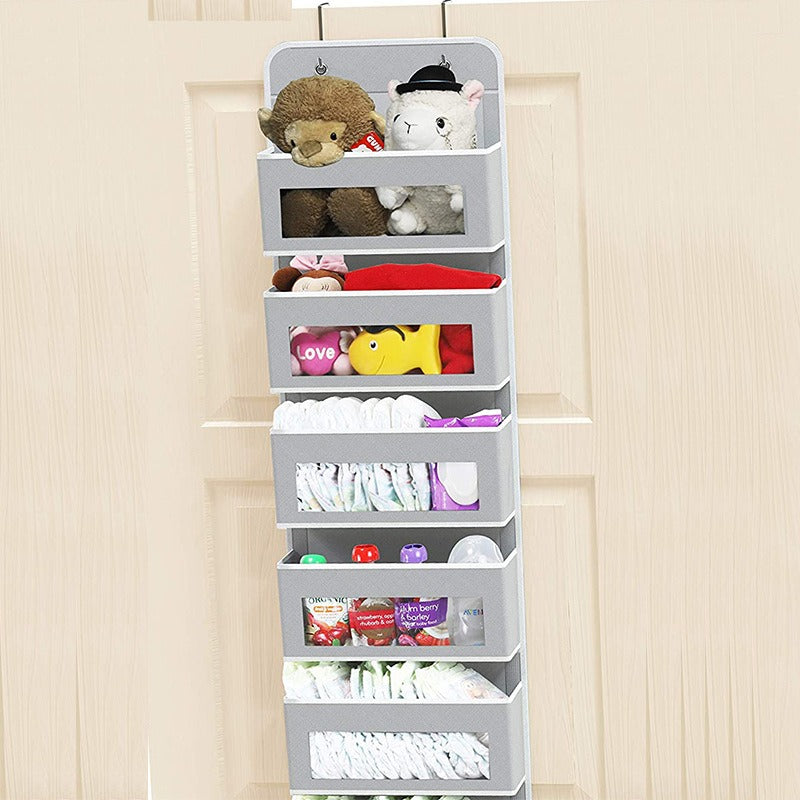 Fabric Dormitory Storage Bag, Clothes Bag, Hanging Organizing Bag, Clothes Cabinet Door, Storage and Hanging Bag