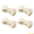 4Pcs Kitchen Cable Organizers Bowknot Cord Holders Data Line Management Clip Silicone Cord Winder Holder 831F