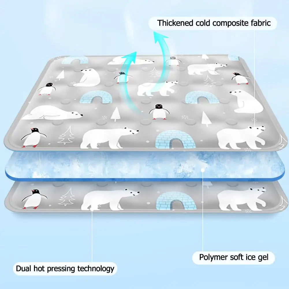 Self-Cooling Pet Mat | Cooling Gel Pad for Dogs & Cats