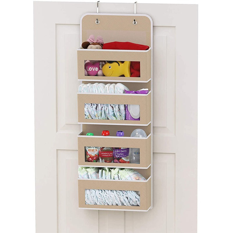 Fabric Dormitory Storage Bag, Clothes Bag, Hanging Organizing Bag, Clothes Cabinet Door, Storage and Hanging Bag
