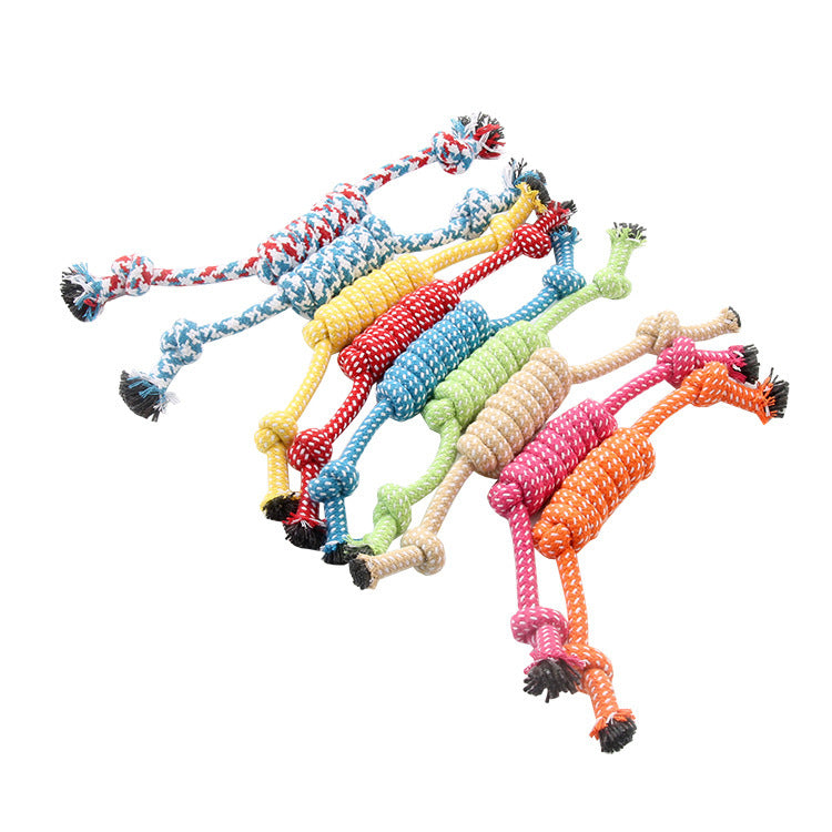 Durable Cotton Rope Dog Toy | Interactive Chew & Tug Toy