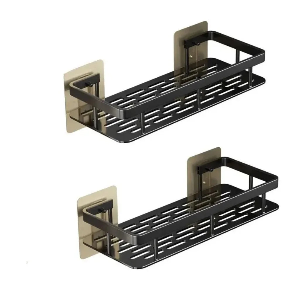 Shelves Drill - Free Storage Shelf: Effortless Installation Perfect for Adading Extra Storage in Bathroom Kitchen or Bedroom!