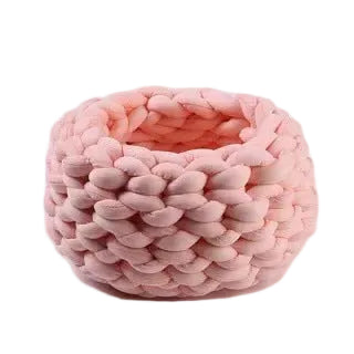 Calming Plush Round Pet Bed – Washable Soft Donut Bed for Cats & Small to Large Dogs