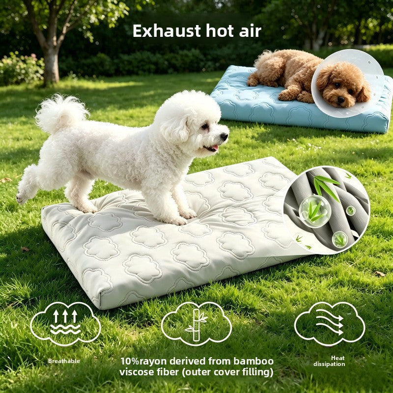 Dog Cooling Mat Pet Bed Summer Gel Pad