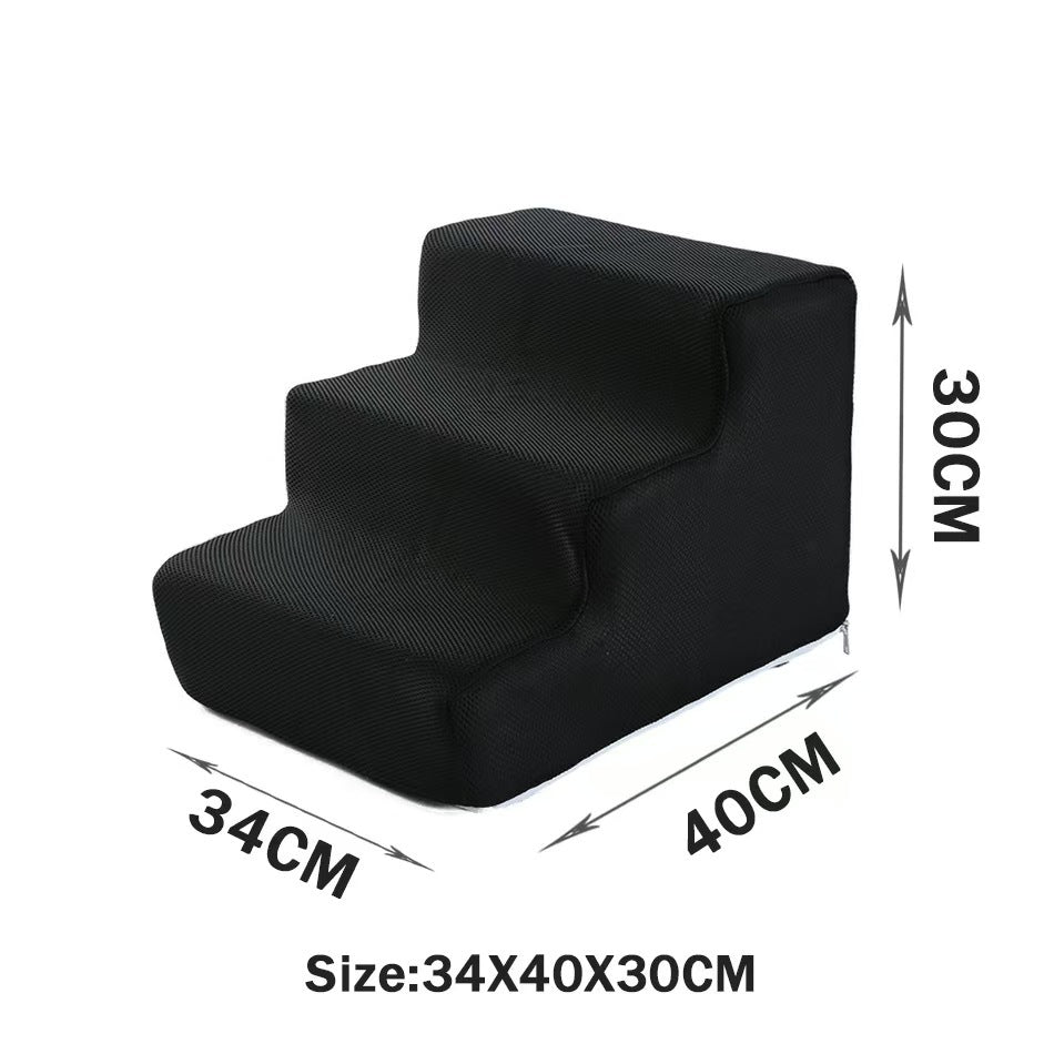 Removable Washable Pet Stairs Non-Slip Dog Bed Steps