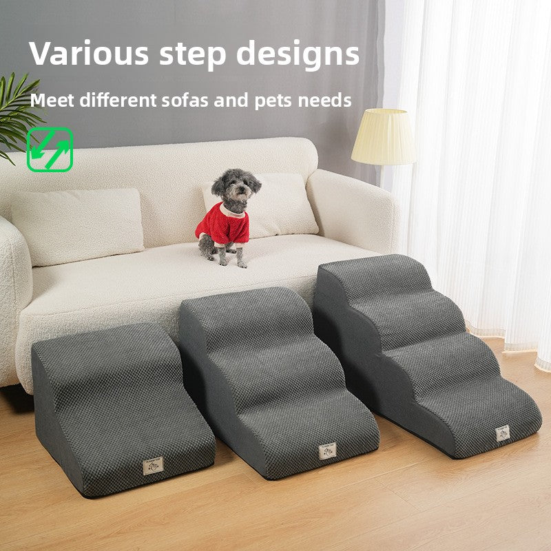 Removable Washable Pet Stairs Non-Slip Dog Bed Steps