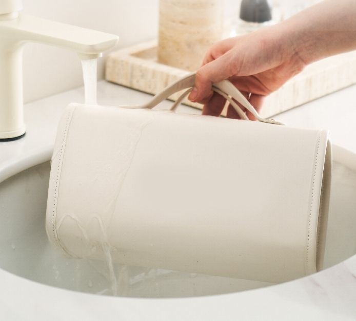 Large Folding Makeup Bag – Waterproof Travel Cosmetic & Toiletry Organizer