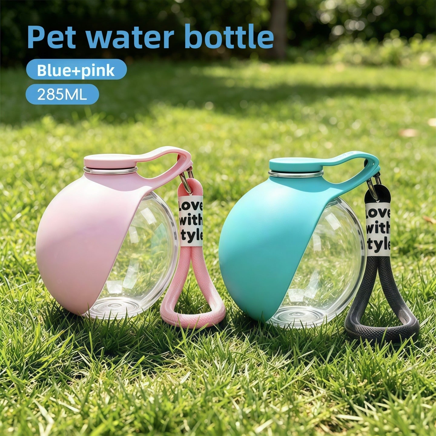 Portable Foldable Pet Water Bottle