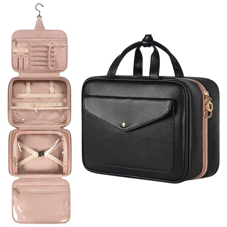 Travel Makeup & Toiletry Bag – Portable Cosmetic Organizer for Travel & Everyday Use