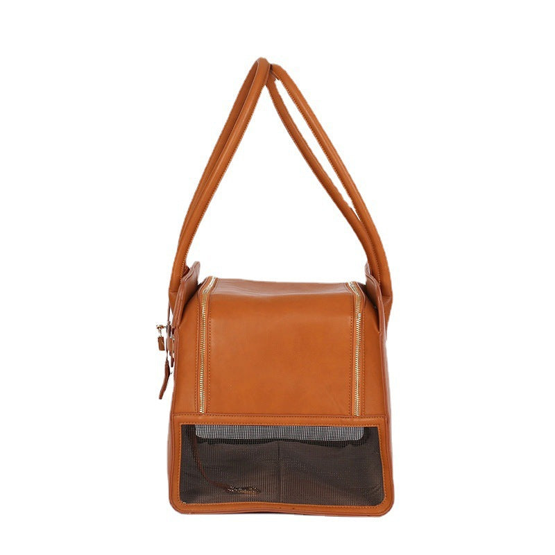 Outdoor cat and dog pet bag one shoulder hand-held bag