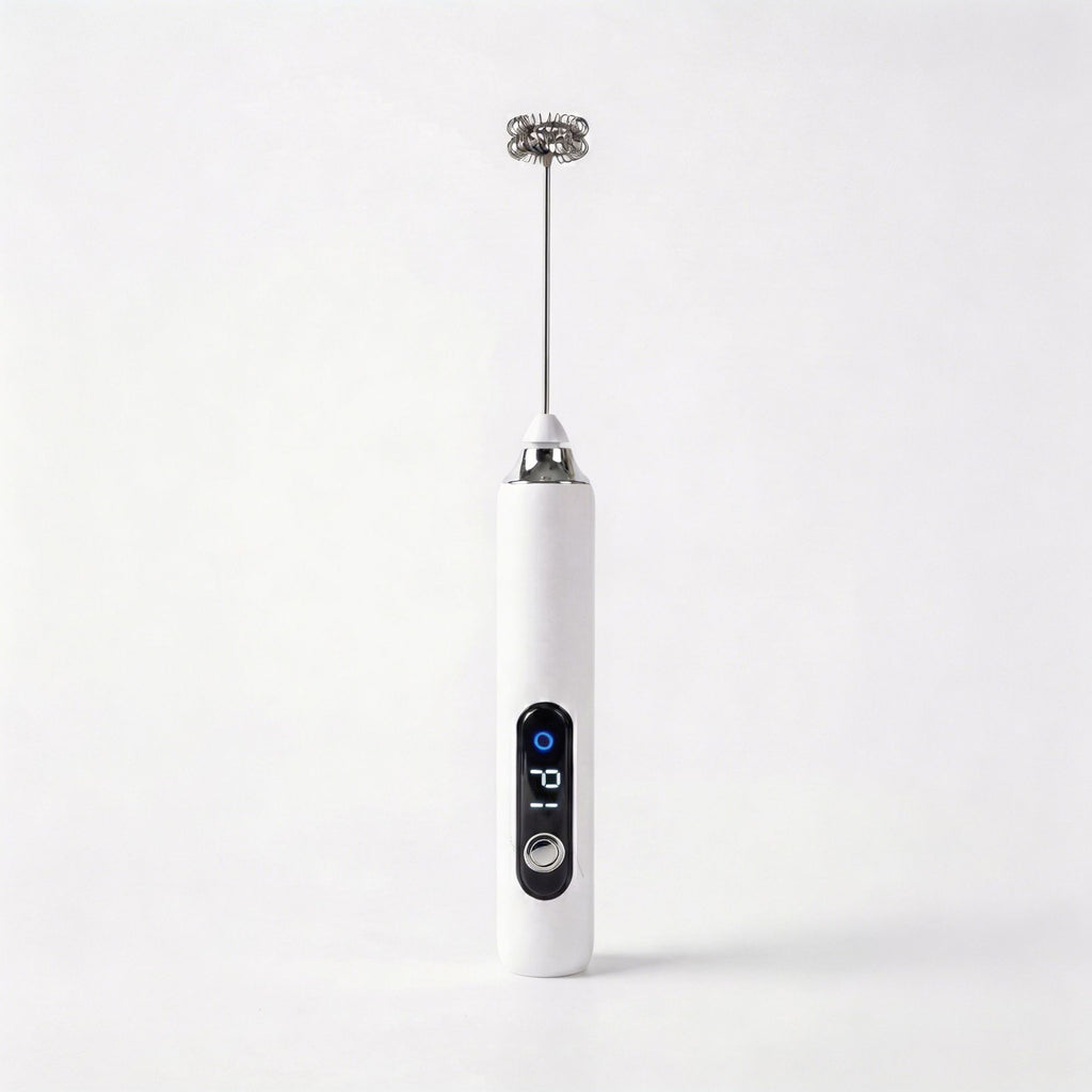 Handheld Milk Frother with Digital Display