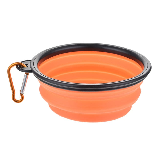 Foldable Silicone Travel Pet Bowl