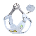 Dog Leash Embroidered Vest Puppy Strap Corduroy Pet Chest Strap Dog Leash
