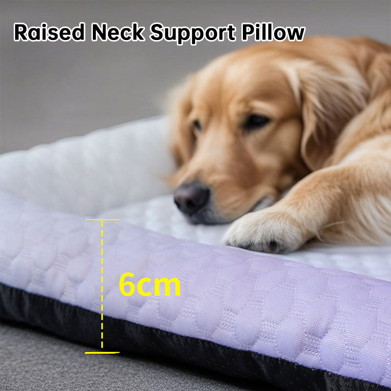 Cooling Pet Mat – Breathable Cold Silk Summer Pad for Dogs & Cats