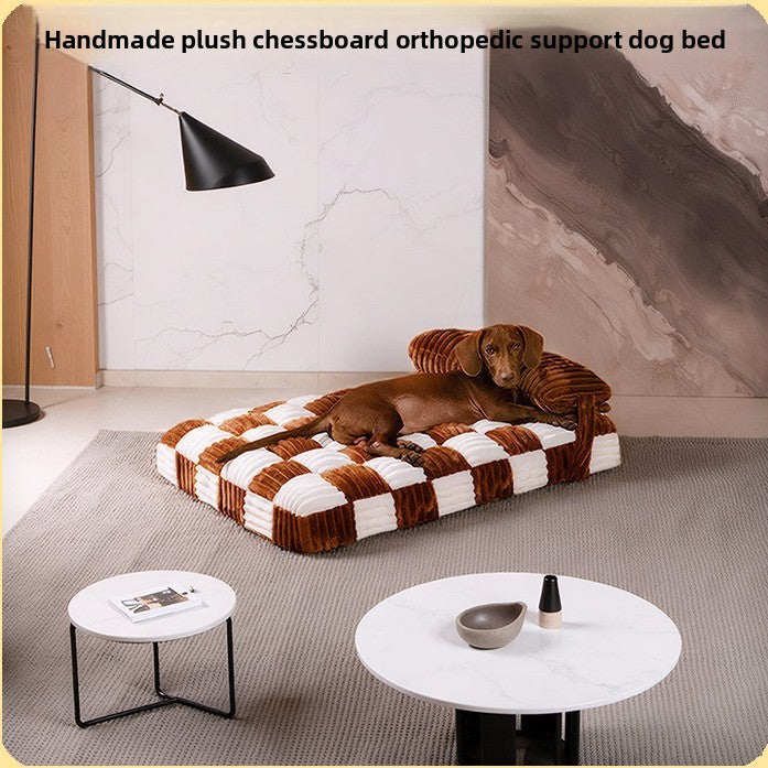 Plush Orthopedic Dog Bed