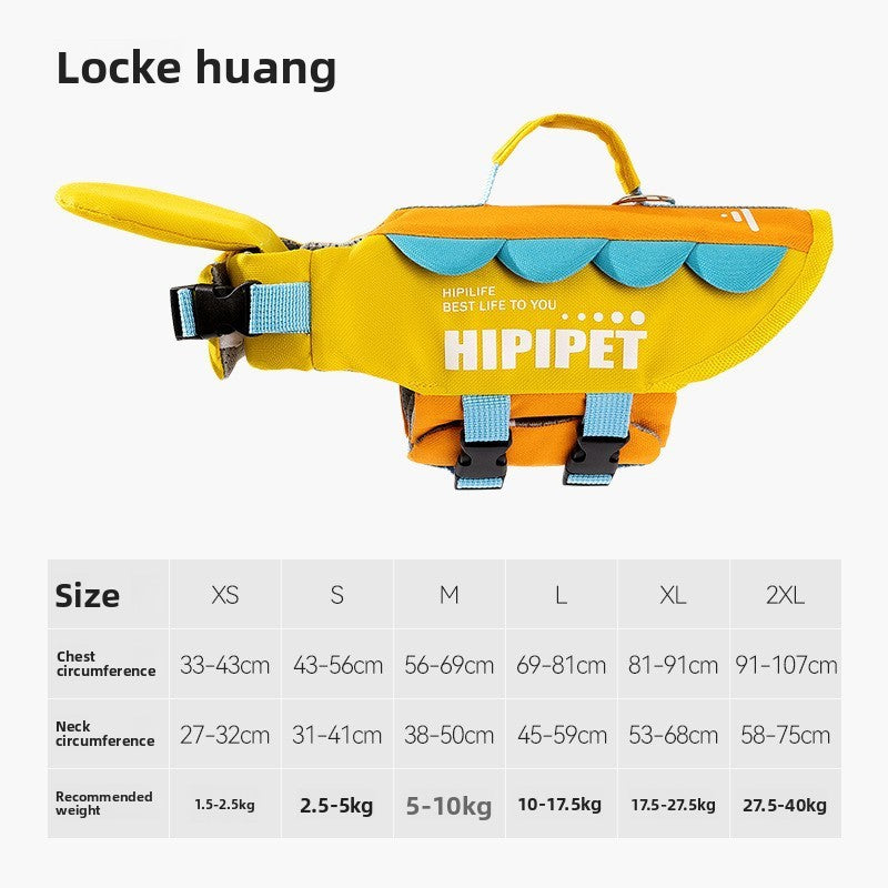 Animal Shaped Dog Buoyancy Jacket