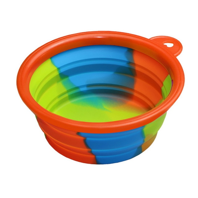 Foldable Silicone Travel Pet Bowl