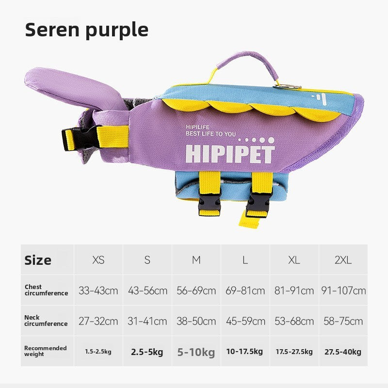 Animal Shaped Dog Buoyancy Jacket