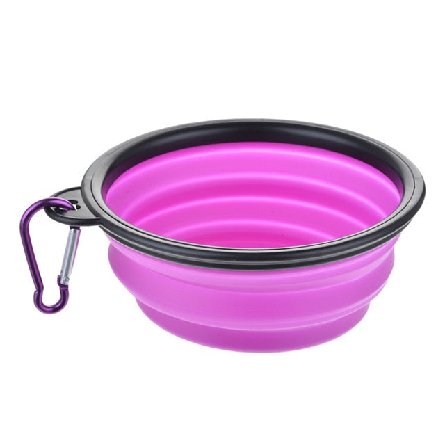 Foldable Silicone Travel Pet Bowl