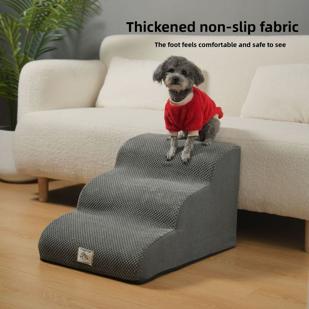 Removable Washable Pet Stairs Non-Slip Dog Bed Steps