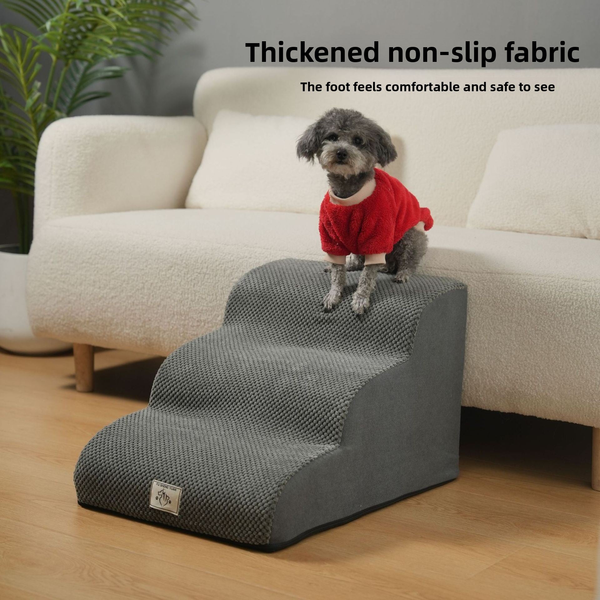 Removable Washable Pet Stairs Non-Slip Dog Bed Steps