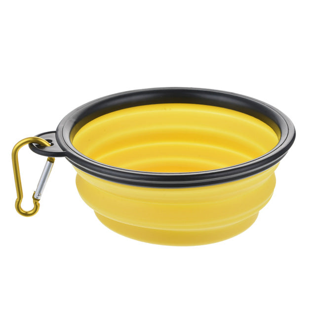 Foldable Silicone Travel Pet Bowl