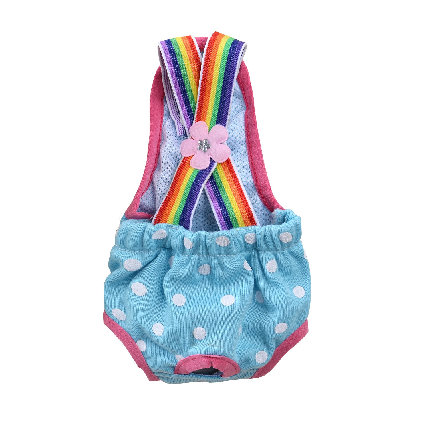 Pet Cute Suspenders Physiological Pants Dog Physiological Pants Safety Pants Bitch Menstrual Pants Anti-Harassment