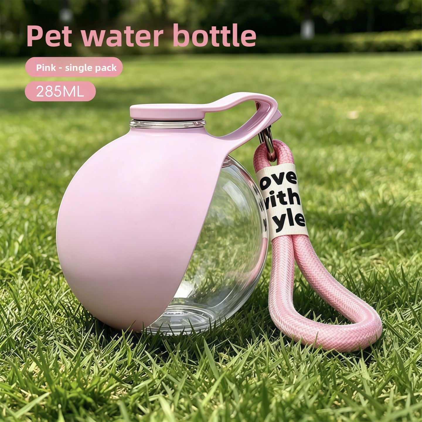 Portable Foldable Pet Water Bottle