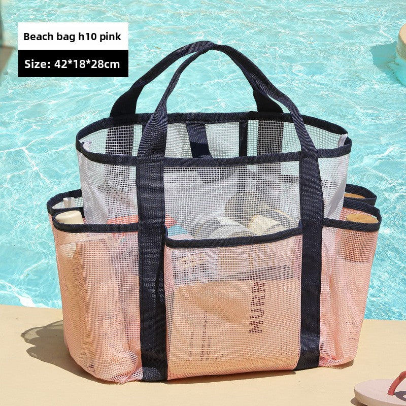 Large Capacity Mesh Beach Storage Bag