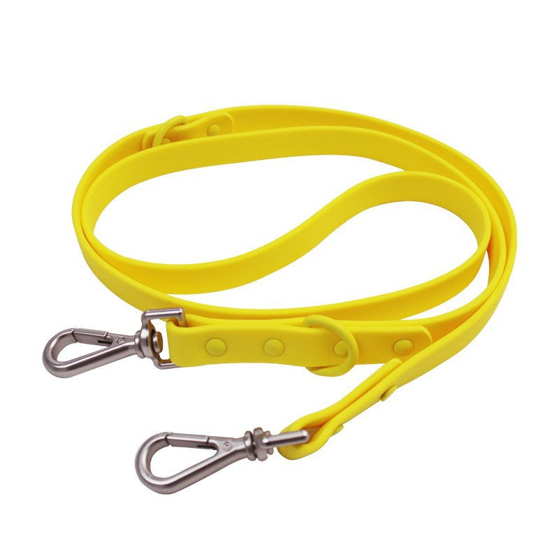 Waterproof PVC Dog Harness & Leash Set – Adjustable Anti-Bite Harness for Small & Medium Dogs