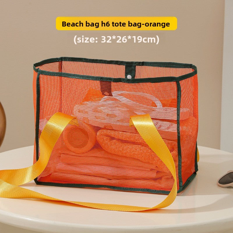 Large Capacity Mesh Beach Storage Bag