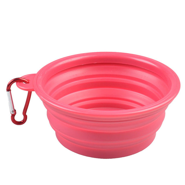 Foldable Silicone Travel Pet Bowl