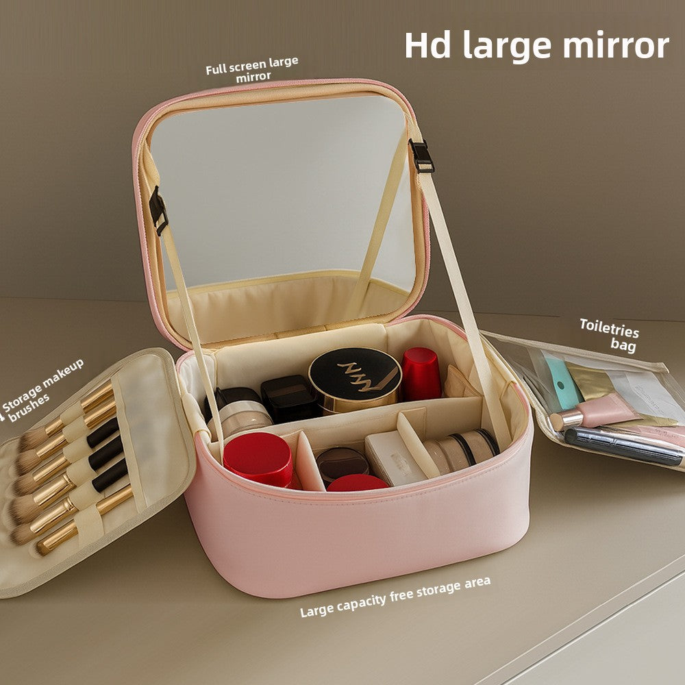 LED Illuminated Travel Cosmetic Bag