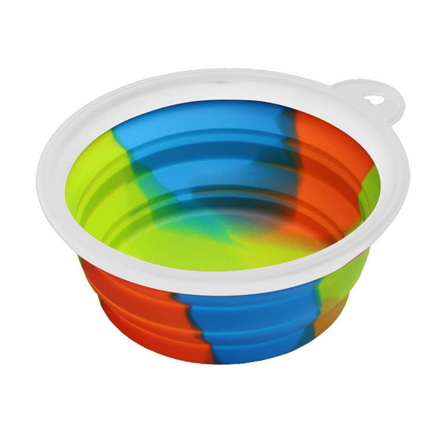 Foldable Silicone Travel Pet Bowl