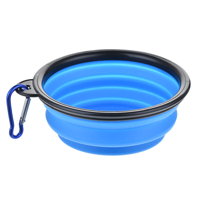 Foldable Silicone Travel Pet Bowl