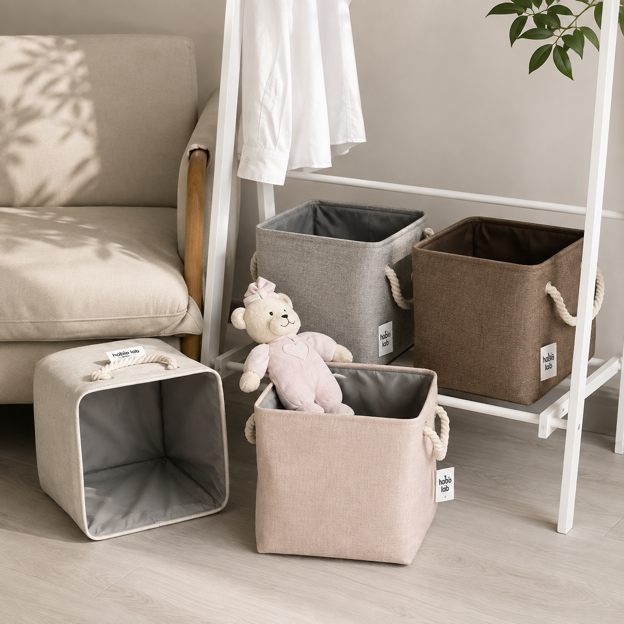 Collapsible Cloth Organizer Bin