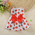 Floral Princess Dog Dress – Lightweight Summer Skirt for Small Dogs & Cats