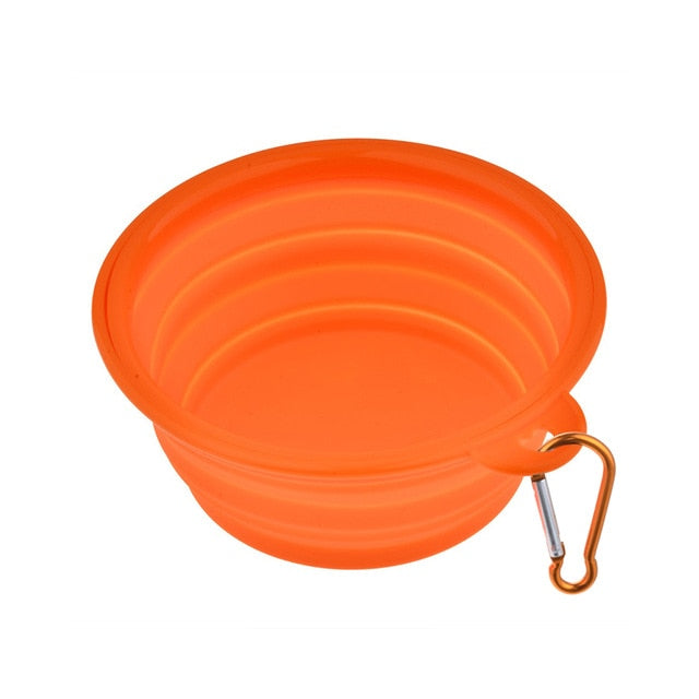 Foldable Silicone Travel Pet Bowl