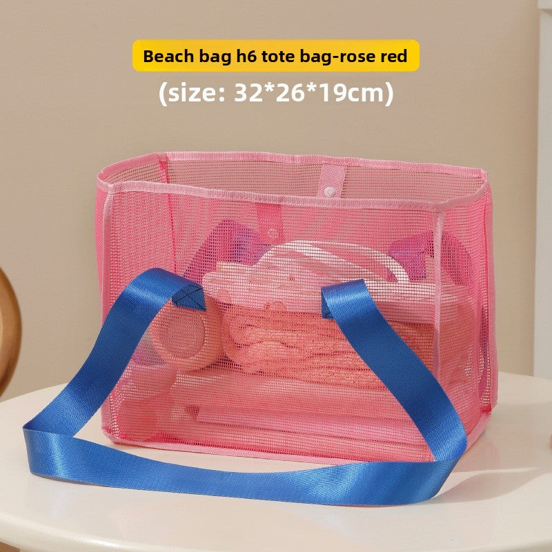 Large Capacity Mesh Beach Storage Bag