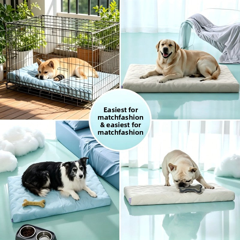 Dog Cooling Mat Pet Bed Summer Gel Pad