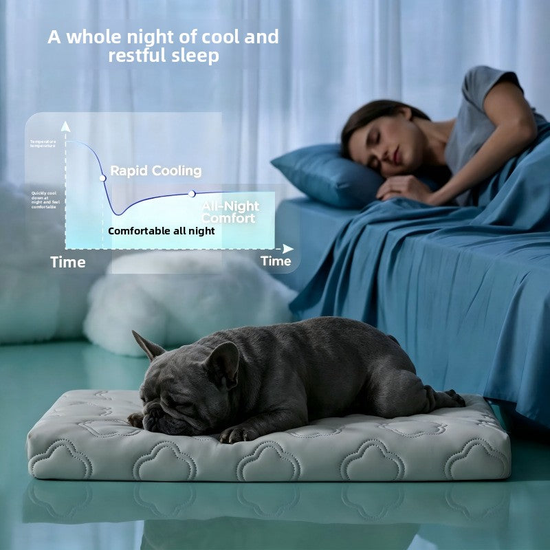 Dog Cooling Mat Pet Bed Summer Gel Pad
