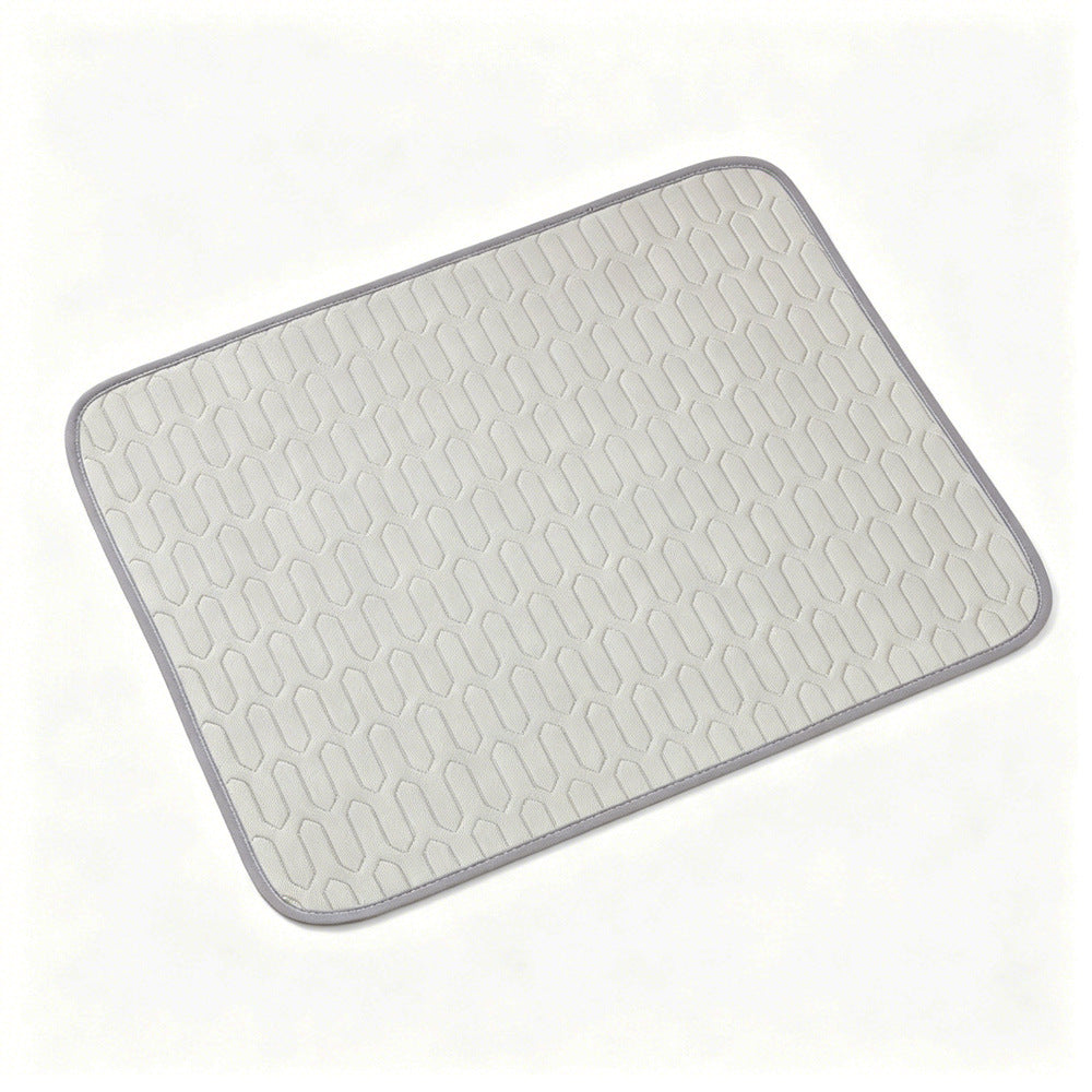 Pet Ice Silk Cooling Mat Summer Cooling Pad Dog Scratch-Resistant Cooling Mat