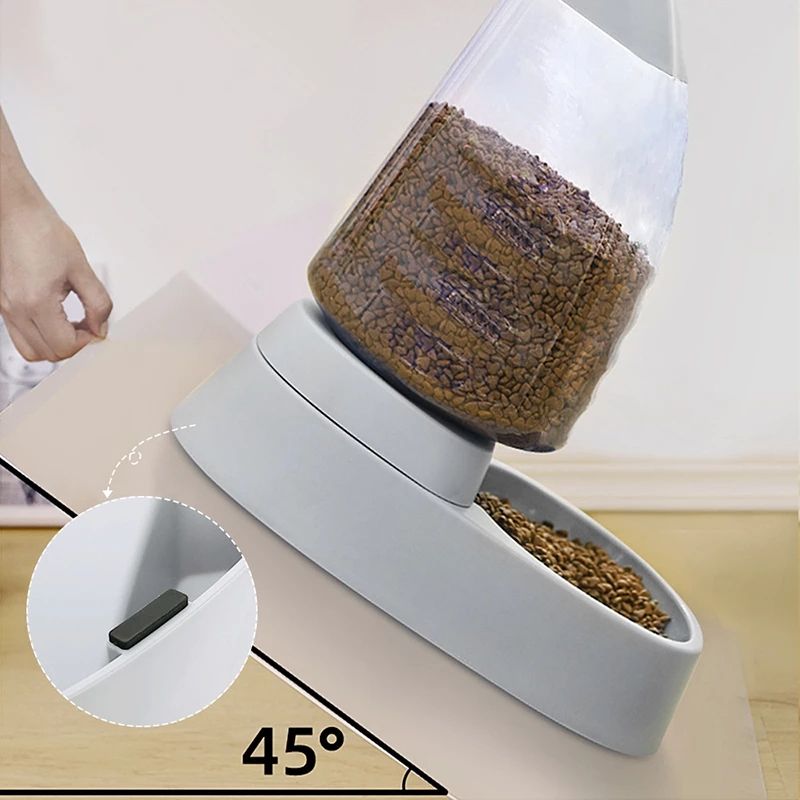 Sailboat Pet Feeding Bowl – Transparent Large Capacity Food & Water Bowl for Cats & Dogs